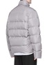 Back View - Click To Enlarge - BALENCIAGA - Curved hem down puffer jacket