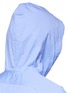 Detail View - Click To Enlarge - BALENCIAGA - Stripe hooded shirt