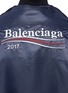  - BALENCIAGA - Presidential logo print padded bomber jacket