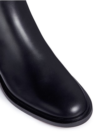 Detail View - Click To Enlarge - COMMON PROJECTS - Leather Chelsea ankle boots