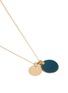 Detail View - Click To Enlarge - ISABEL MARANT ÉTOILE - 'Featuring' double enamel disc pendant necklace