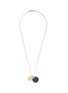 Main View - Click To Enlarge - ISABEL MARANT ÉTOILE - 'Featuring' double enamel disc pendant necklace