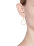 Figure View - Click To Enlarge - ISABEL MARANT ÉTOILE - 'Nirvana' linked hoop earrings