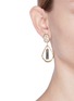Figure View - Click To Enlarge - ISABEL MARANT ÉTOILE - 'Dancing' ceramic cabochon teardrop earrings