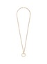 Main View - Click To Enlarge - ISABEL MARANT ÉTOILE - 'Nirvana' hoop pendant chain necklace