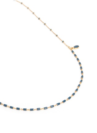 Detail View - Click To Enlarge - ISABEL MARANT ÉTOILE - 'Casablanca' enamel beaded necklace