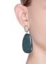 Figure View - Click To Enlarge - ISABEL MARANT ÉTOILE - 'Square' ceramic cabochon drop earrings