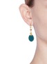 Figure View - Click To Enlarge - ISABEL MARANT ÉTOILE - 'Featuring' enamel disc geometric drop earrings