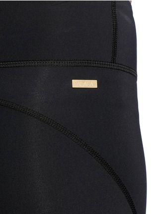 Detail View - Click To Enlarge - ALALA - 'Heroine' mesh stripe performance tights