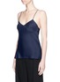 Front View - Click To Enlarge - KHAITE - 'Peggy' satin camisole