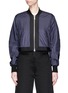 Main View - Click To Enlarge - PUBLIC SCHOOL - 'Silvia' ruched nylon cropped bomber jacket