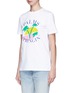 Front View - Click To Enlarge - ÊTRE CÉCILE - 'Palms Springin'' palm tree print T-shirt