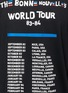 Detail View - Click To Enlarge - ÊTRE CÉCILE - World tour music note print T-shirt
