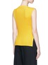 Back View - Click To Enlarge - ENFÖLD - Pleated rib knit sleeveless top