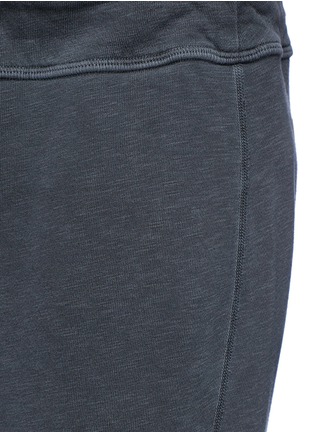 Detail View - Click To Enlarge - JAMES PERSE - Garment dyed cotton French terry sweatpants