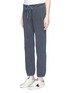 Front View - Click To Enlarge - JAMES PERSE - Garment dyed cotton French terry sweatpants