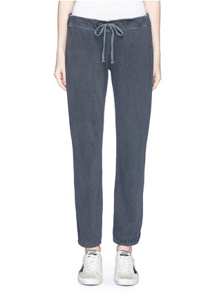 Main View - Click To Enlarge - JAMES PERSE - Garment dyed cotton French terry sweatpants