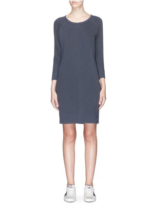 Main View - Click To Enlarge - JAMES PERSE - Garment dyed cotton sweatshirt dress