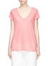 Main View - Click To Enlarge - JAMES PERSE - Garment dyed V-neck T-shirt