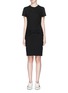 Main View - Click To Enlarge - JAMES PERSE - Twist front drape dress