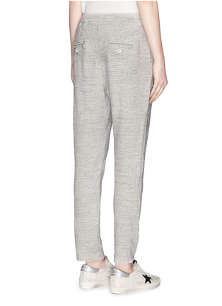 Back View - Click To Enlarge - JAMES PERSE - Drawstring cotton sweatpants