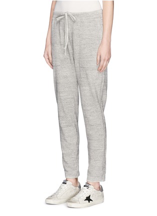 Front View - Click To Enlarge - JAMES PERSE - Drawstring cotton sweatpants