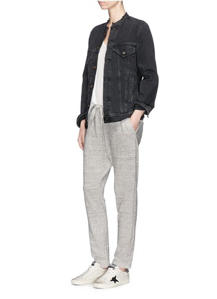 Figure View - Click To Enlarge - JAMES PERSE - Drawstring cotton sweatpants