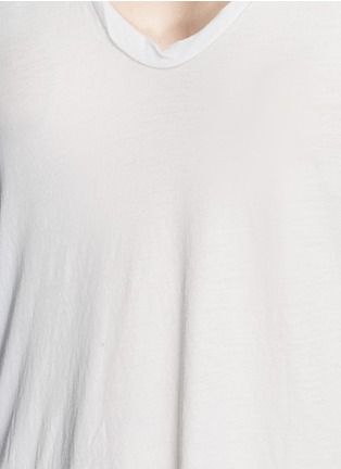 Detail View - Click To Enlarge - JAMES PERSE - High gauge slub cotton T-shirt
