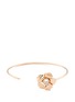 Main View - Click To Enlarge - FERRARI FIRENZE - 'Ecco' diamond 18k rose gold floral cuff