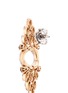 FERRARI FIRENZE - 'Sole' diamond 18k rose gold marquise drop earrings