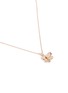 Figure View - Click To Enlarge - FERRARI FIRENZE - 'Farfalle' diamond butterfly pendant 18k rose gold necklace