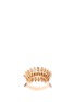 Figure View - Click To Enlarge - FERRARI FIRENZE - 'Sole' diamond 18k rose gold ring