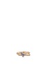 Main View - Click To Enlarge - FERRARI FIRENZE - 'Spring' diamond sapphire 18k rose gold coil ring