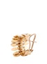 Detail View - Click To Enlarge - FERRARI FIRENZE - 'Sole' diamond 18k yellow gold hoop earrings