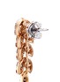 Detail View - Click To Enlarge - FERRARI FIRENZE - 'Spiga' diamond 18k rose gold vine drop earrings