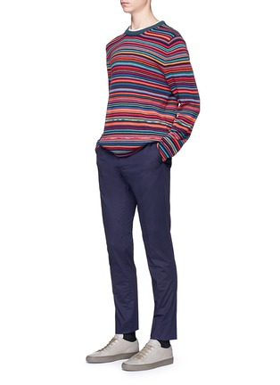 Figure View - Click To Enlarge - PS PAUL SMITH - Slim fit cotton chinos
