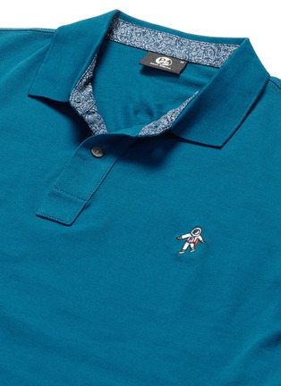 Detail View - Click To Enlarge - PS PAUL SMITH - Astronaut embroidered polo shirt