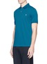 Front View - Click To Enlarge - PS PAUL SMITH - Astronaut embroidered polo shirt