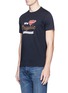 Front View - Click To Enlarge - PS PAUL SMITH - 'We Love Organic' print T-shirt