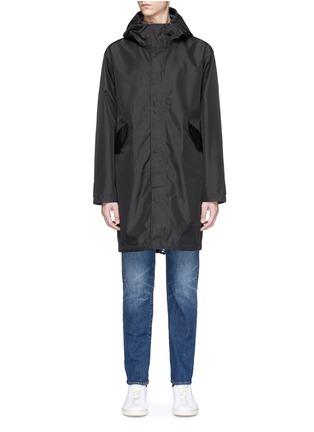 Main View - Click To Enlarge - PS PAUL SMITH - Waterproof fishtail hem parka