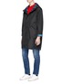 Figure View - Click To Enlarge - PS PAUL SMITH - Waterproof fishtail hem parka
