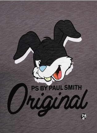 Detail View - Click To Enlarge - PS PAUL SMITH - Rabbit print T-shirt