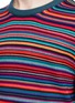 Detail View - Click To Enlarge - PS PAUL SMITH - Stripe Merino wool-cotton sweater