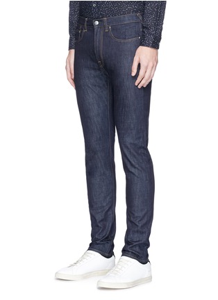 Front View - Click To Enlarge - PS PAUL SMITH - Raw crosshatch jeans