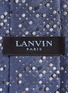 Detail View - Click To Enlarge - LANVIN - Dot jacquard silk tie