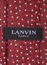Detail View - Click To Enlarge - LANVIN - Triangle jacquard silk tie