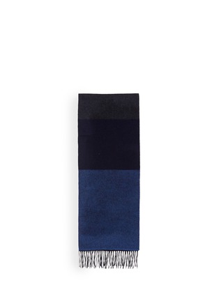 Main View - Click To Enlarge - LANVIN - Colourblock cashmere scarf