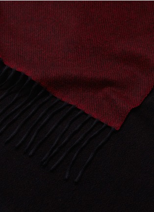 Detail View - Click To Enlarge - LANVIN - Colourblock cashmere scarf