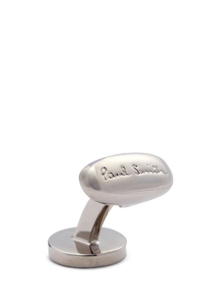 Detail View - Click To Enlarge - PAUL SMITH - Stripe button cufflinks