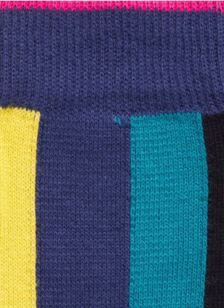 Detail View - Click To Enlarge - PAUL SMITH - Vertical stripe socks
